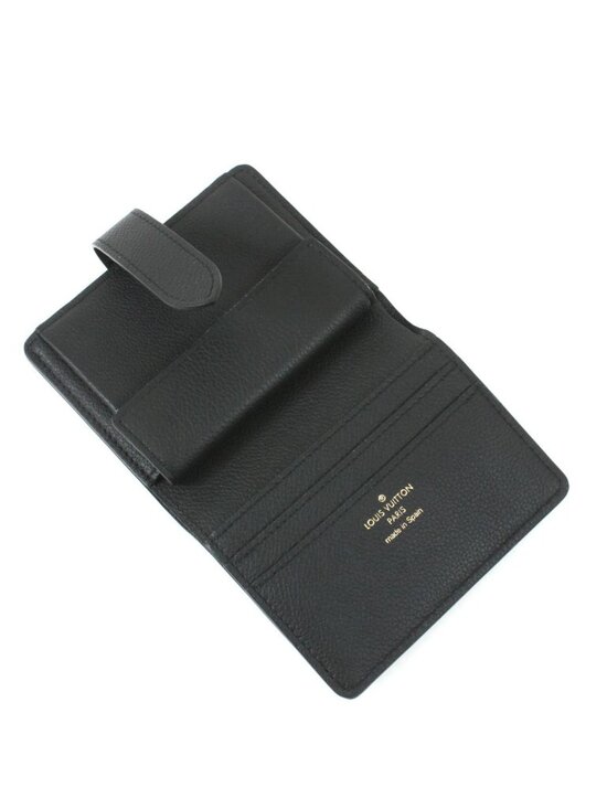 Louis Vuitton Men Louis Vuitton Portefeuille Low Key Bifold Wallet Black